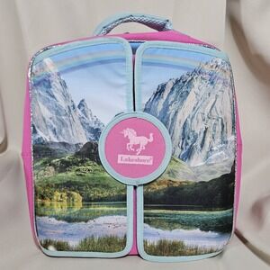 Lakeshore Fantasy Adventure Backback 6 Unicorns Horses Fold Out Scene Playset